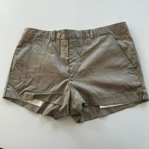 Missoni Beige Satin Cotton Short Shorts
